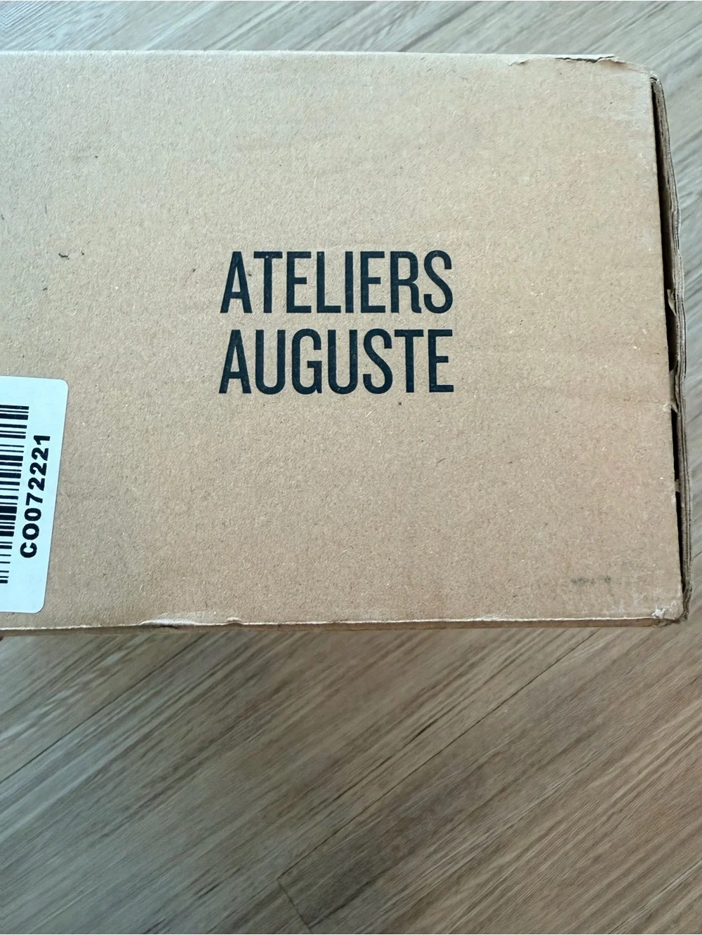 Ateliers Auguste - Marly Taupe Top-Handle Leather Bag